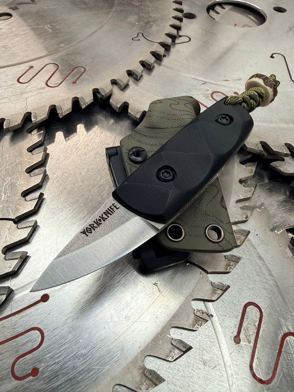 Acorn Neck Knife Topographic G10