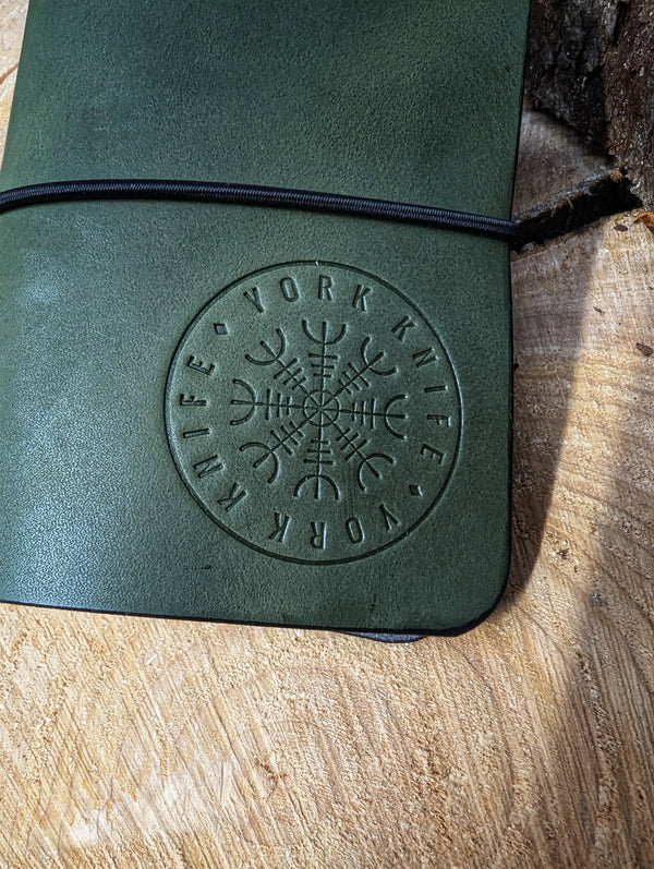 Leather Field Note Journals Green Medium