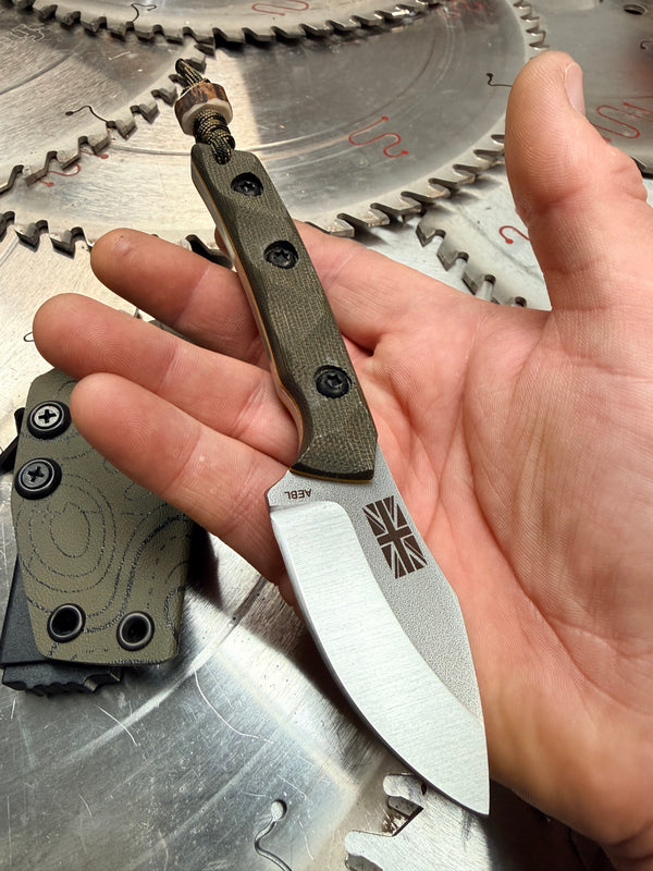 Field Skalpel Micarta Union Flag