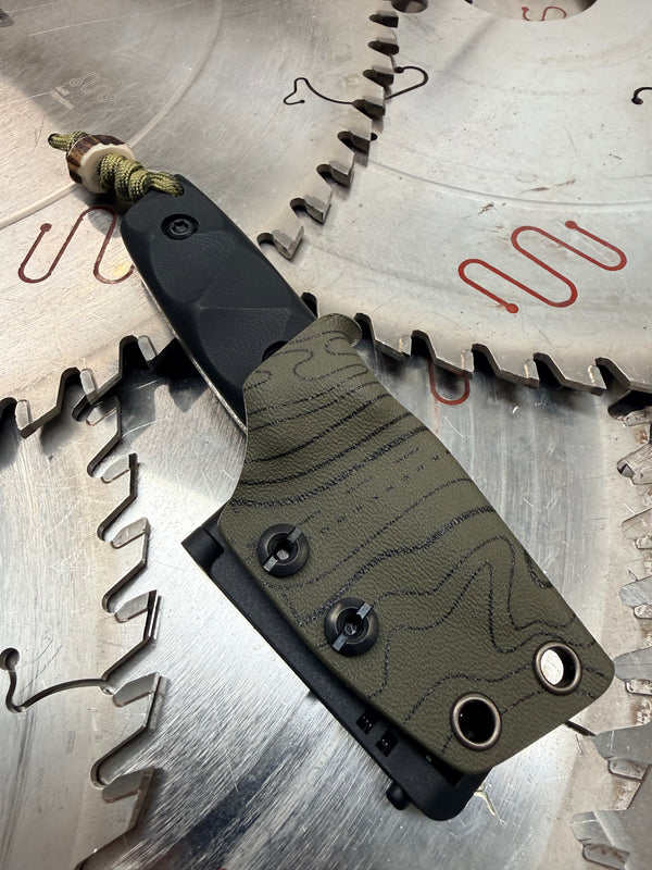 Acorn Neck Knife Topographic G10