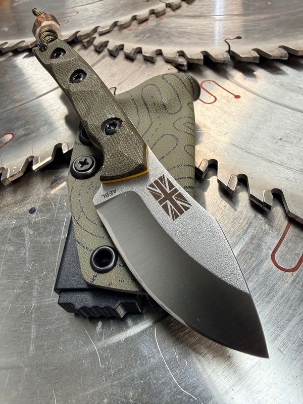 Field Skalpel Micarta Union Flag