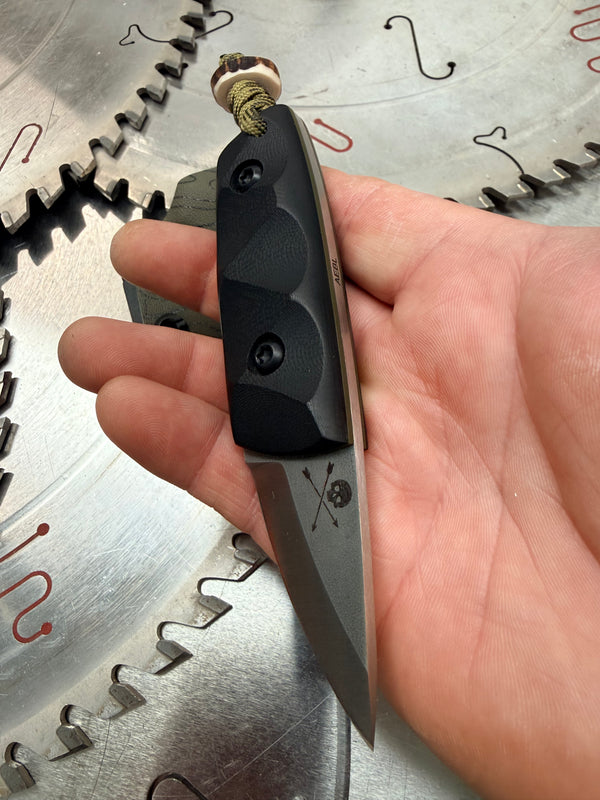 Acorn Neck Knife Topographic G10
