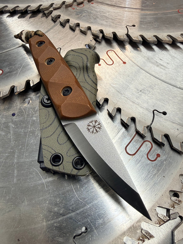 Thorn Puuko neck knife Fight or Die