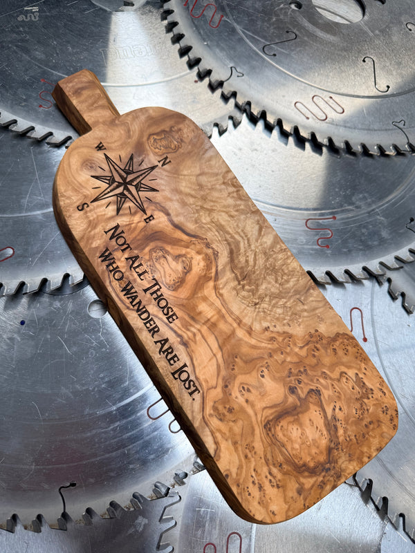 Olive Wood Charcuterie Board “Wander”
