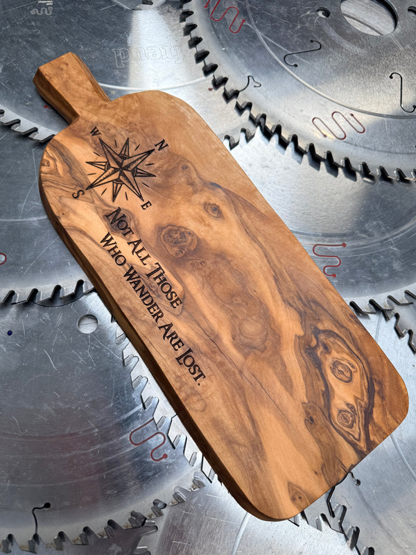 Olive Wood Charcuterie Board “Wander”