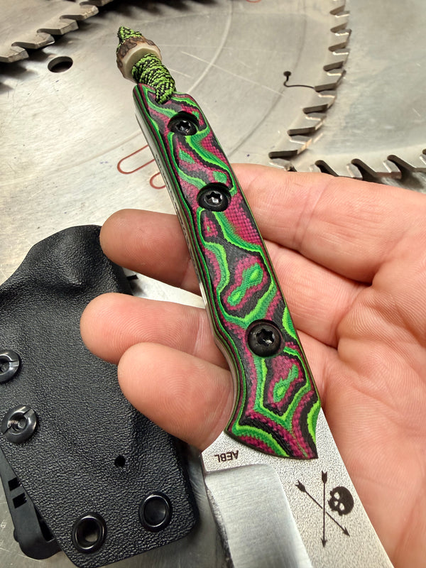 Field Skalpel Toxic Micarta