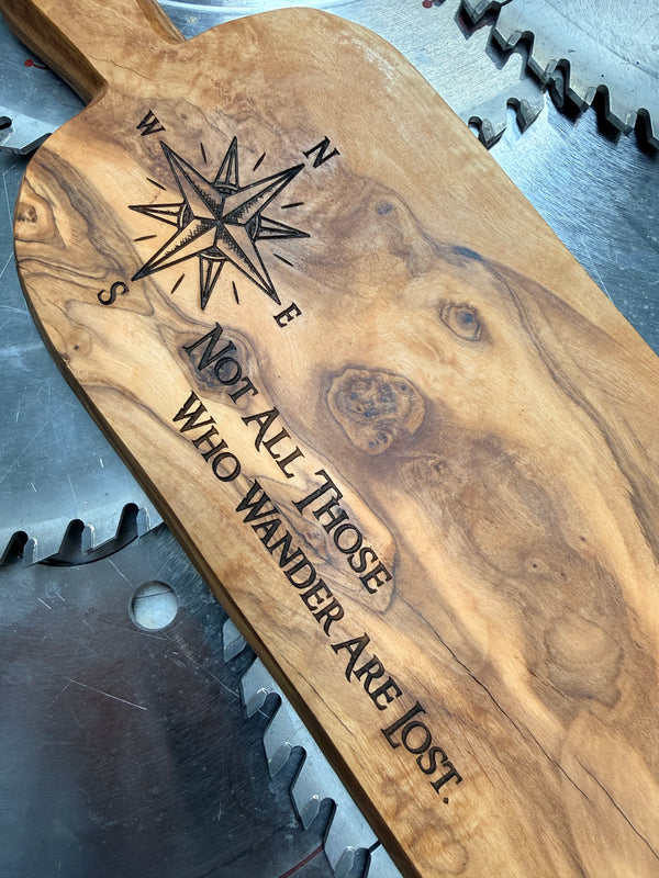 Olive Wood Charcuterie Board “Wander”