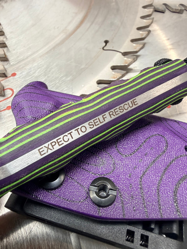 Field Skalpel Toxic Micarta