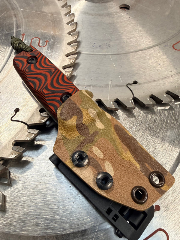 Acorn Neck Knife G10 Multi-Cam