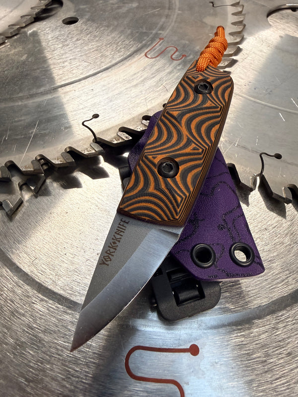 Acorn Neck Knife Topographic G10