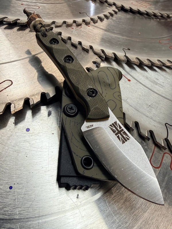 Field Skalpel Micarta Union Flag