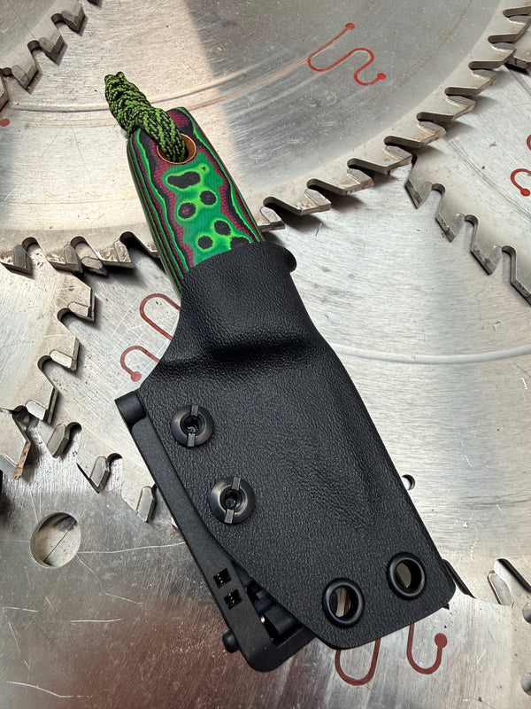 Acorn Neck Knife Toxic Micarta