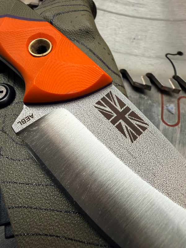 Muninn V2 Neck Knife G10 sabre grind
