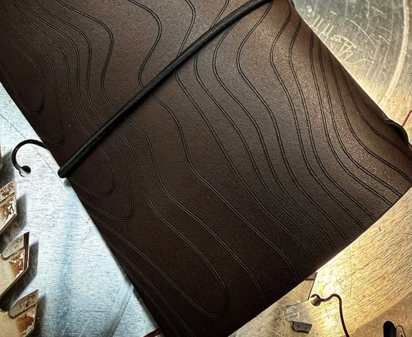 Leather Journal Brown Large