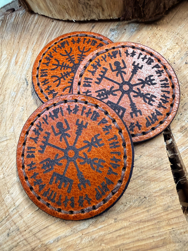 Vegisver Leather patch.