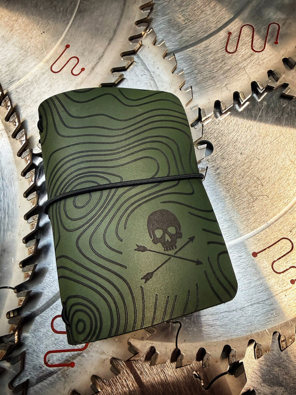 Topographic Field Note Journals Medium
