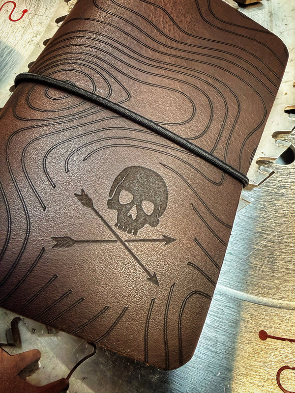 Topographic Field Notes Brown Medium