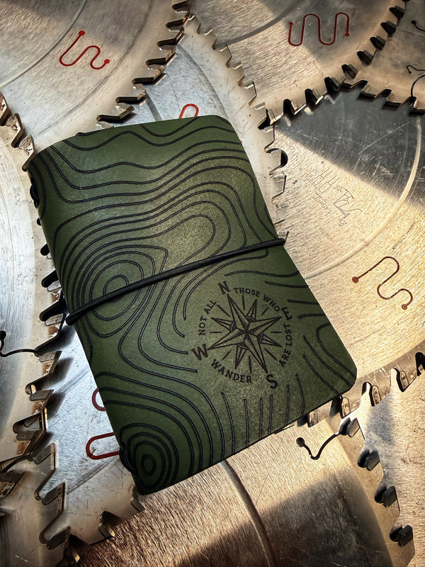 Topographic Field Note Journals Medium