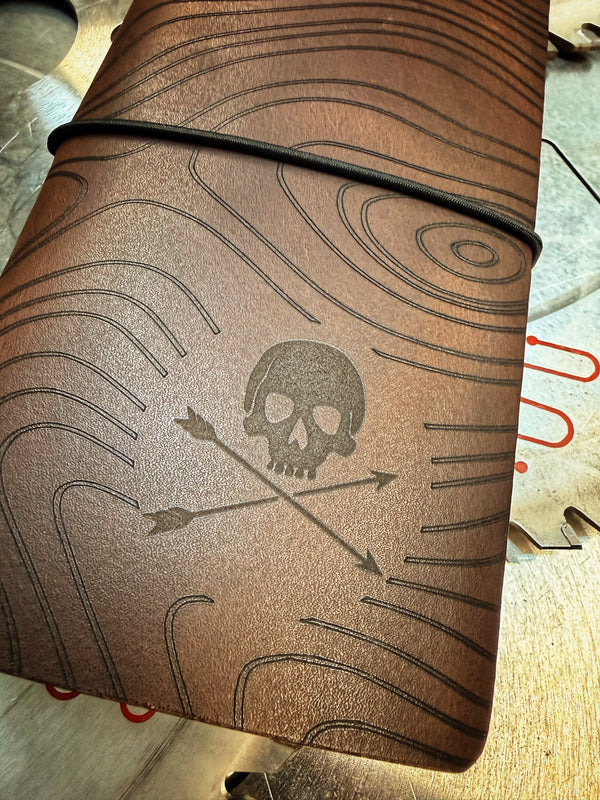 Leather Journal Brown Large