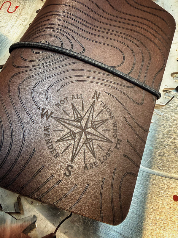 Topographic Field Notes Brown Medium