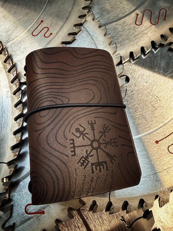 Topographic Field Notes Brown Medium