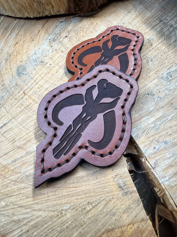 Mythosaur Mandalorian Leather Patch