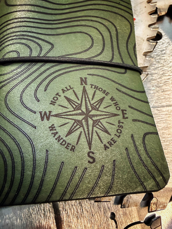Topographic Field Note Journals Medium