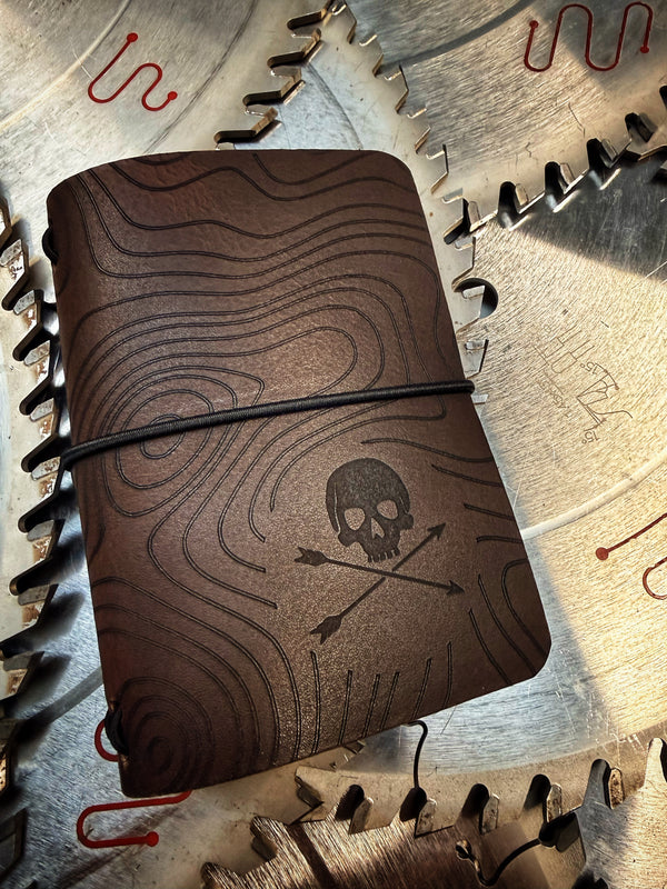 Topographic Field Notes Brown Medium