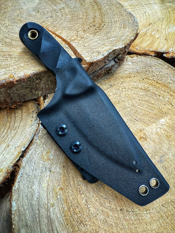 Muninn V2 Neck Knife G10 sabre grind