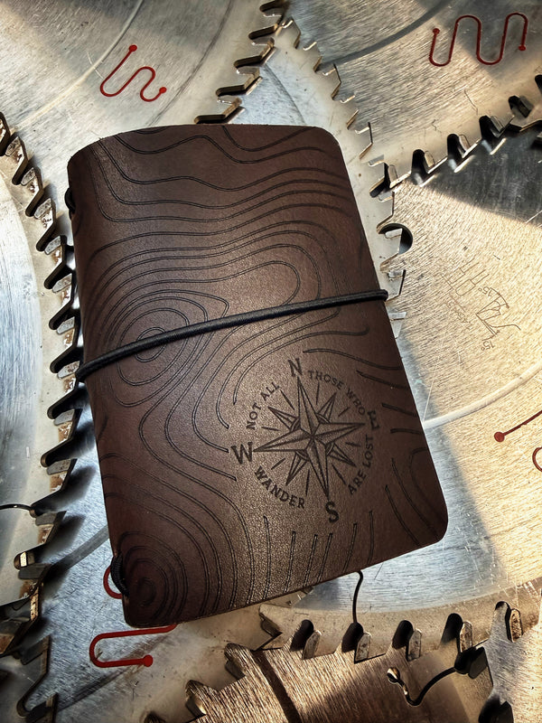 Topographic Field Notes Brown Medium