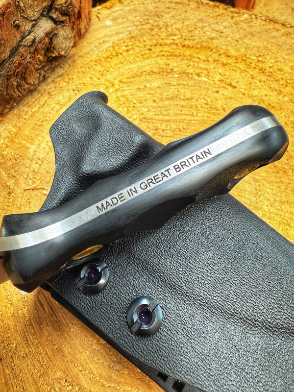 Muninn V2 Neck Knife G10 sabre grind