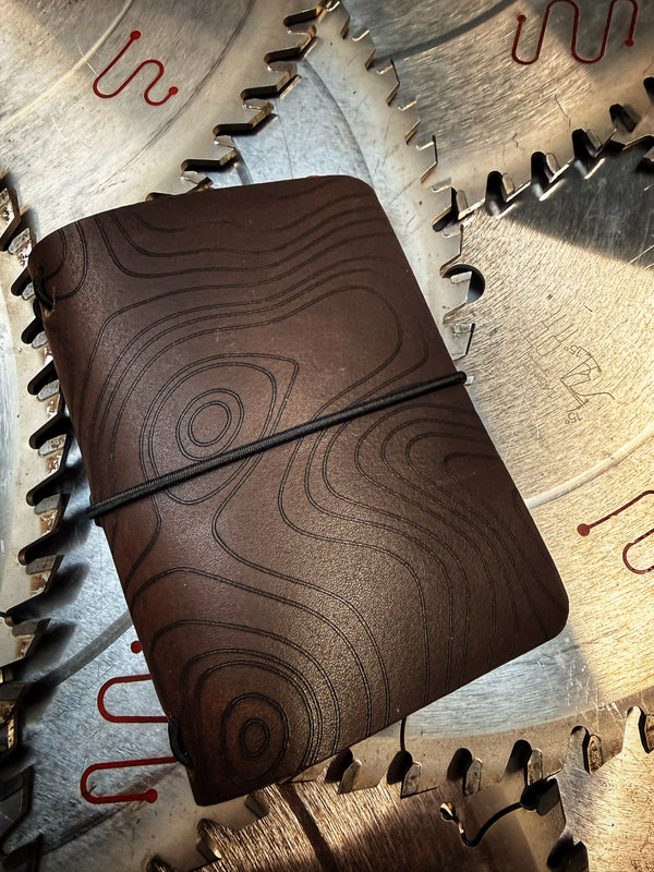 Topographic Field Notes Brown Medium