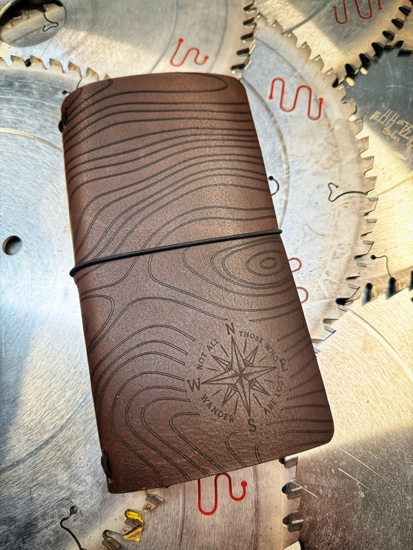 Leather Journal Brown Large