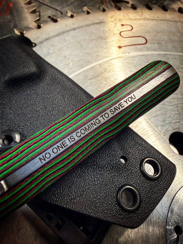 Field Skalpel Toxic Micarta