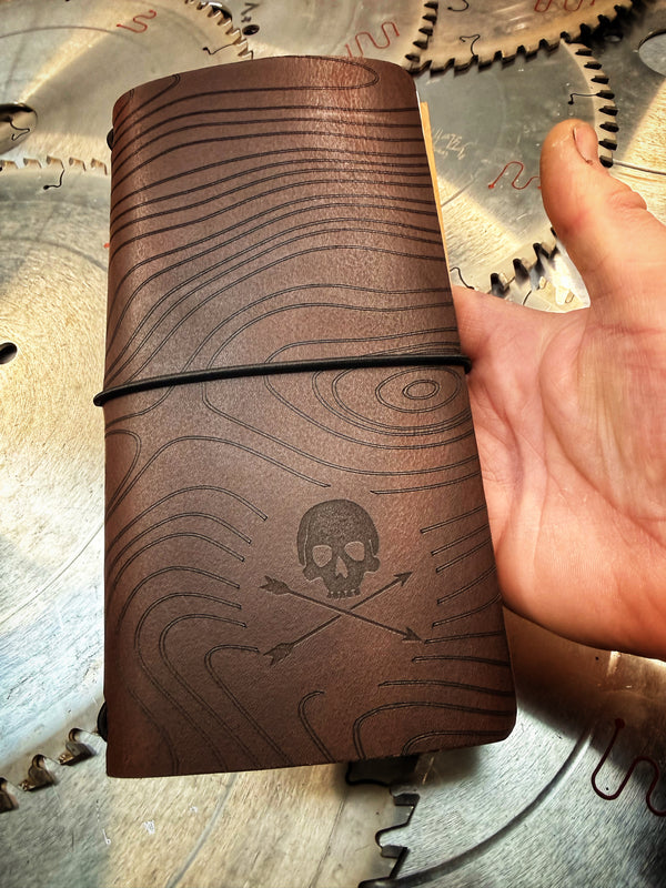 Leather Journal Brown Large