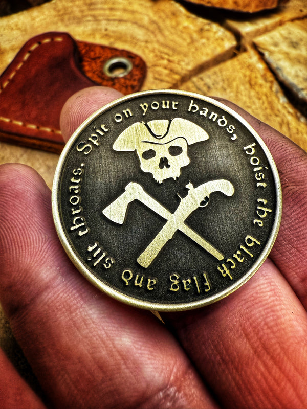 Pirate Flag Morale Coin