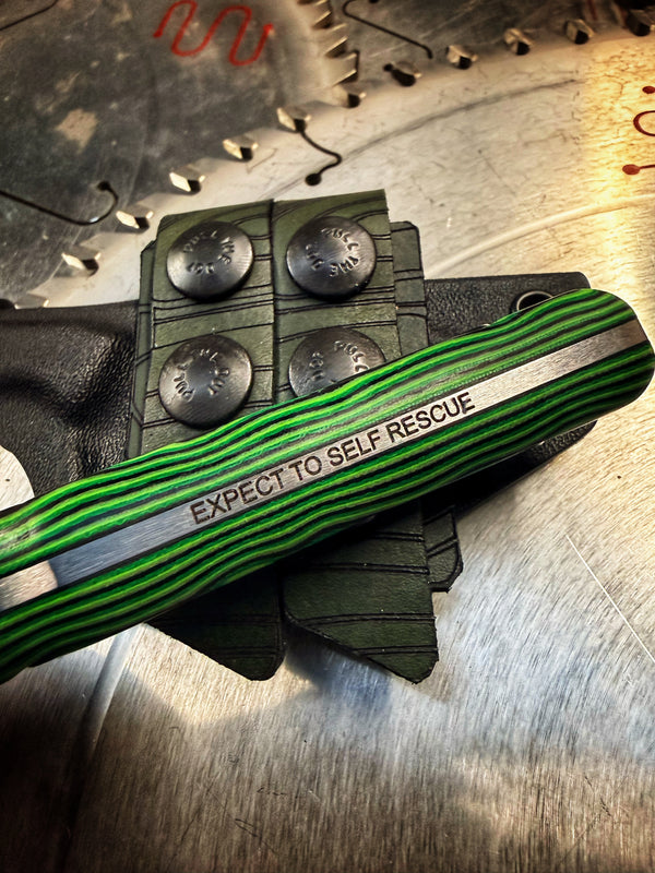 Field Skalpel Toxic Micarta