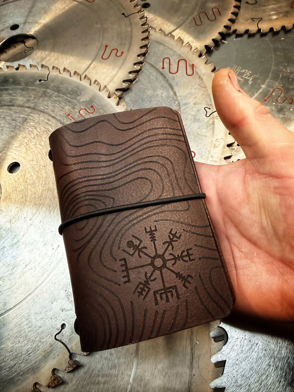 Topographic Field Notes Brown Medium