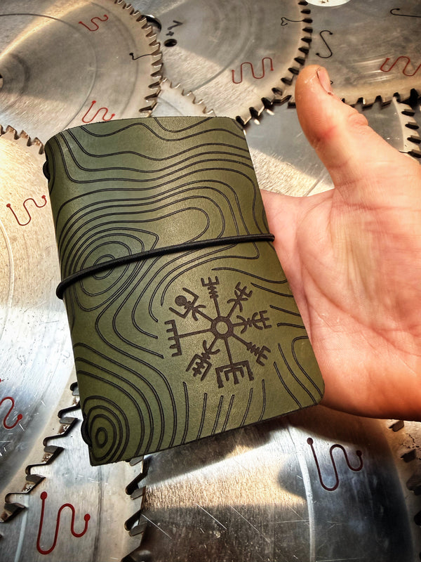 Topographic Field Note Journals Medium