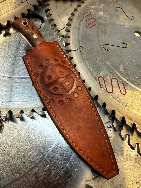 Huntsman Thuya Burr & Leather