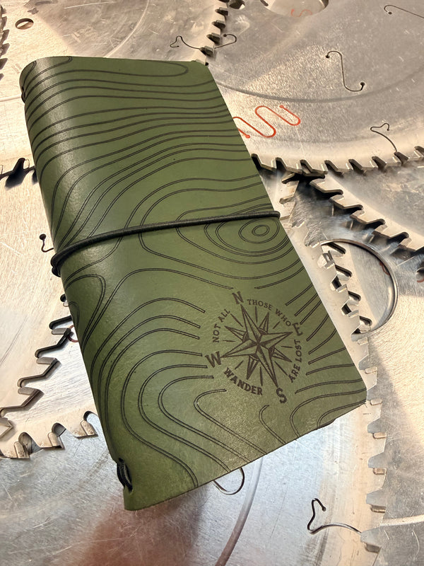 Topographic Field Note Journals Large