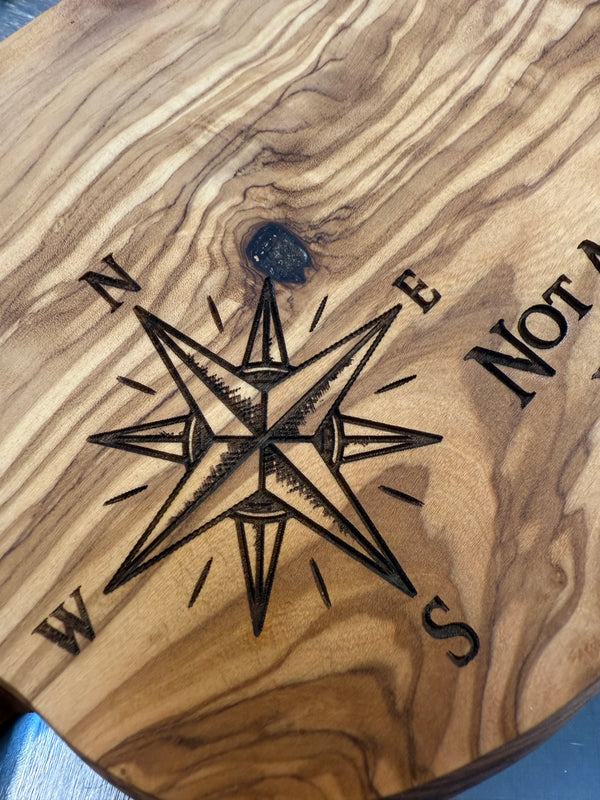 Olive Wood Charcuterie Board Wander