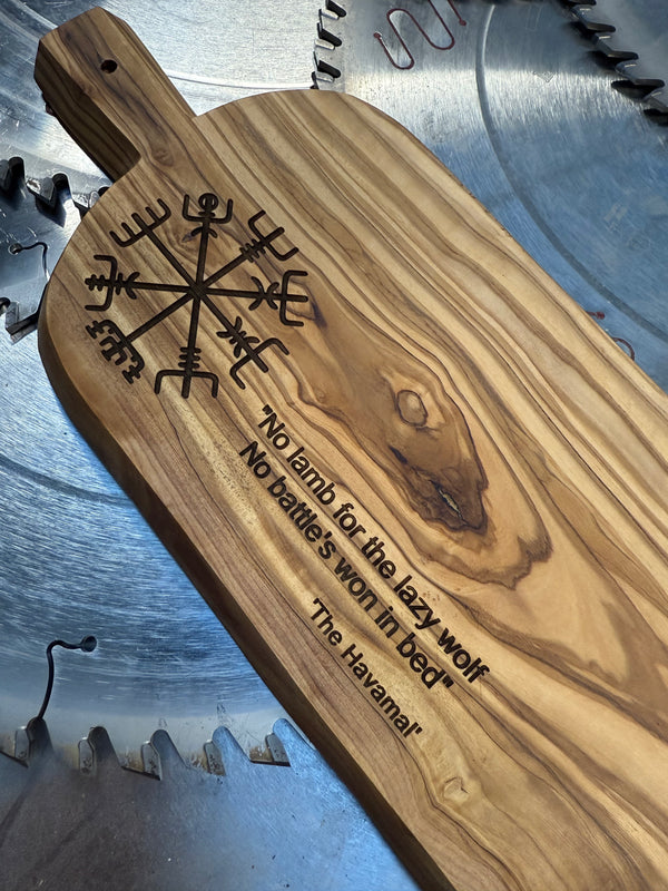 Olive Wood Charcuterie Board Wayfinder