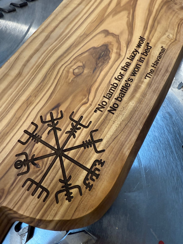 Olive Wood Charcuterie Board Wayfinder