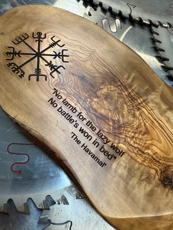 Olive Wood Charcuterie Board Wayfinder