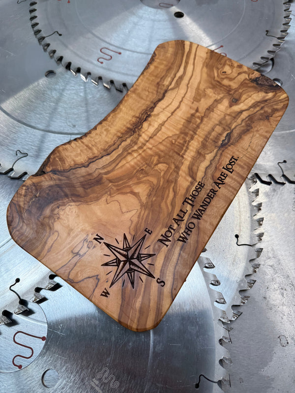 Olive Wood Charcuterie Board Wander