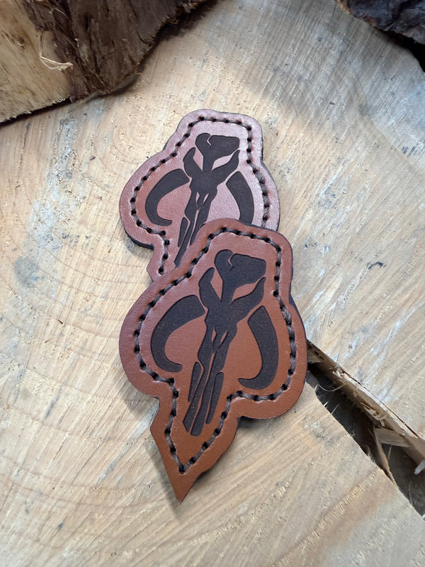 Mythosaur Mandalorian Leather Patch