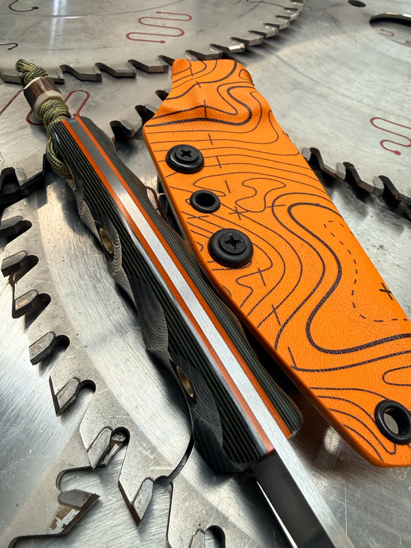 Ratatoskr Puuko G10 Olive Topographical
