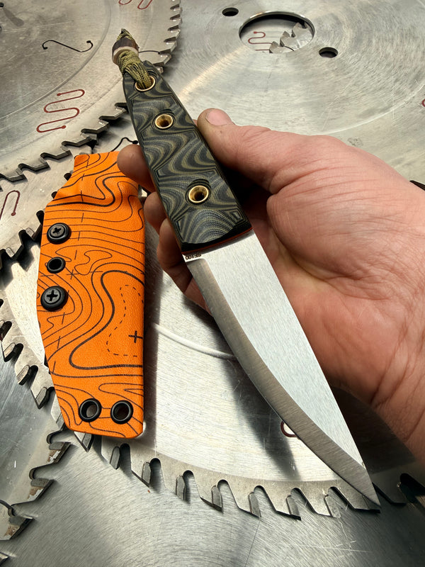 Ratatoskr Puuko G10 Olive Topographical