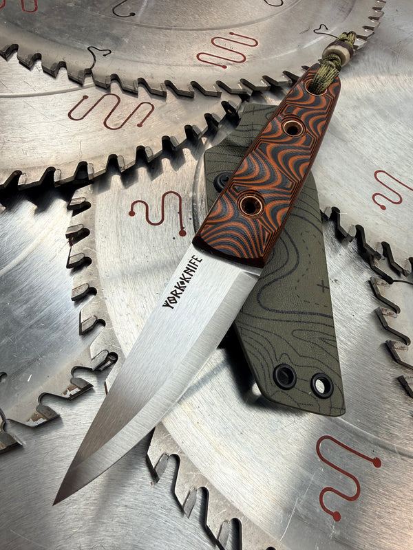 Ratatoskr Puuko G10 Orange Topographical